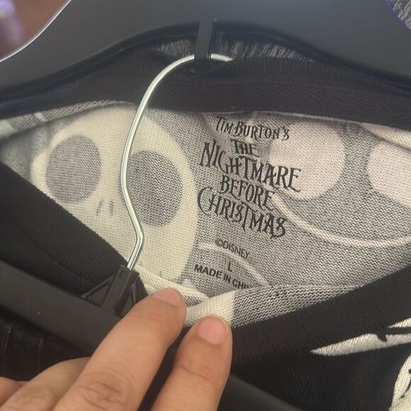 NWT Disney Nightmare Before Christmas Two Piece PJ Set Size L - Picture 5 of 5